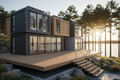 Hybrid home with modules and site-built elements